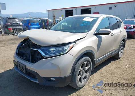 2017 Honda Cr-V Ex-L/Ex-L Navi из США, поврежденный, VIN 5J6RW2H80HL055242